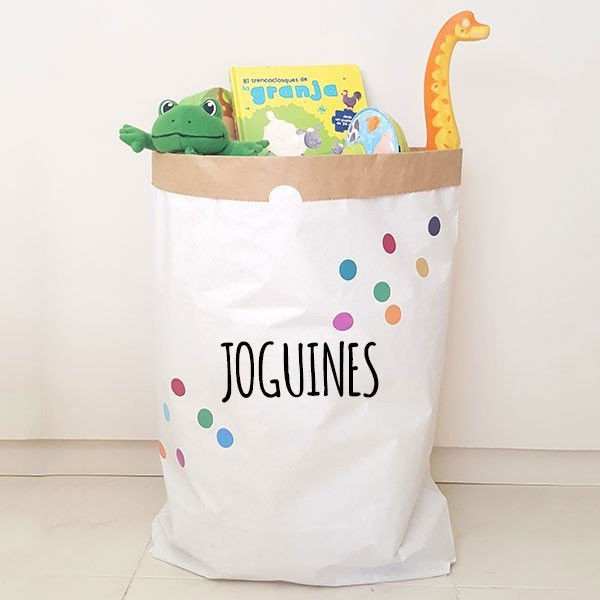 Sac organitzador de paper - Joguines
