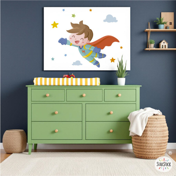 Quadre infantil personalitzat Súper Nen – Decoració per a nens