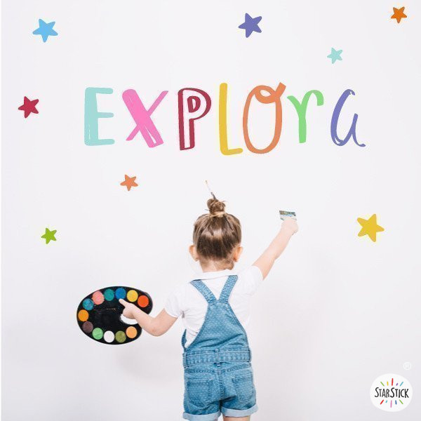 Explora - Vinilos infantiles para decorar colegios y centros infantiles