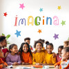 Imagina Vinilos Infantiles para Escuelas y Espacios Educativos – Decoración Pared Aula y Zona de Aprendizaje