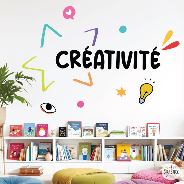 Creatividad y aprendizaje con vinilos educativos para centros escolares