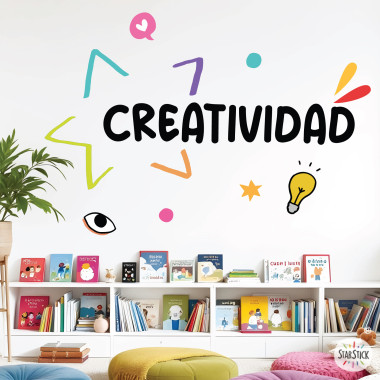 Creatividad – Vinilos educativos para decorar escuelas e institutos