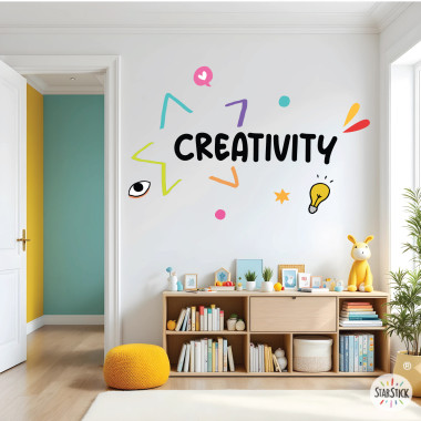 Creatividad – Vinilos educativos para decorar escuelas e institutos