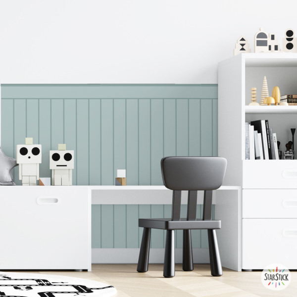 Panel de pared tipo friso autoadhesivo | Panel decorativo infantil | Zócalo adhesivo en varios colores