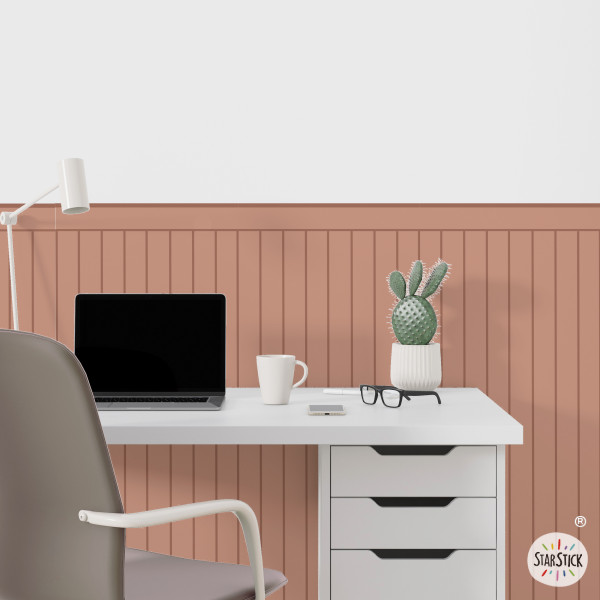 Panel de pared tipo friso autoadhesivo | Panel decorativo infantil | Zócalo adhesivo en varios colores