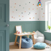 Papel pintado autoadhesivo imitación paneles de madera | Mural media pared | Vinilo decorativo disponible en varios colores