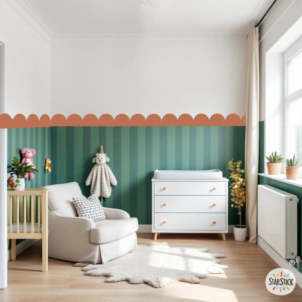 Panel vinílico autoadhesivo con rayas y acabado fastoneado – Vinilo de fácil instalación para decoración moderna