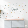 Stickers muraux Mini Confettis Boho – Décoration murale – Déco nordique Boho