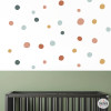 Vinils multi confeti per a Paret Boho – Adhesius decoratius – Stickers habitacions infantils