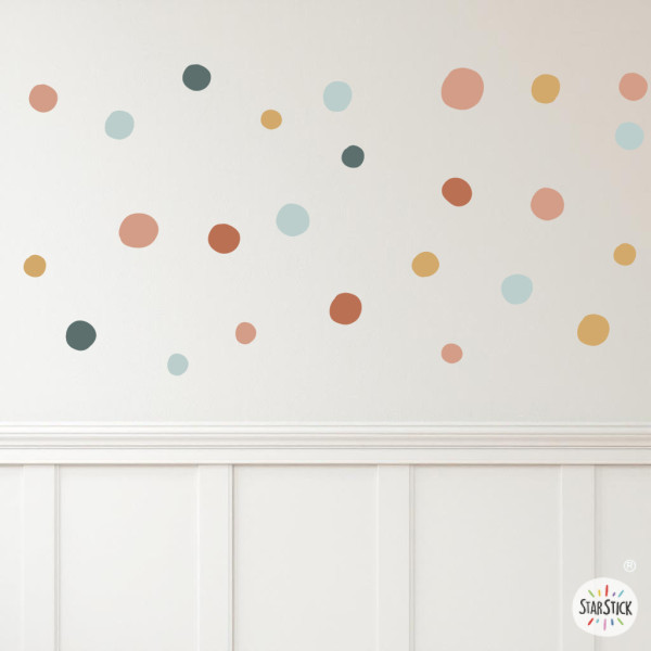 Vinils multi confeti per a Paret Boho – Adhesius decoratius – Stickers habitacions infantils