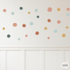 Vinils multi confeti per a Paret Boho – Adhesius decoratius – Stickers habitacions infantils