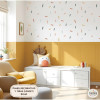 Vinilo decorativo tiras de confeti estilo Boho autoadhesivo para pared