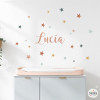 85 Boho Chic Stars | Self-Adhesive Wall Decals | Stickers for Walls, Furniture & More