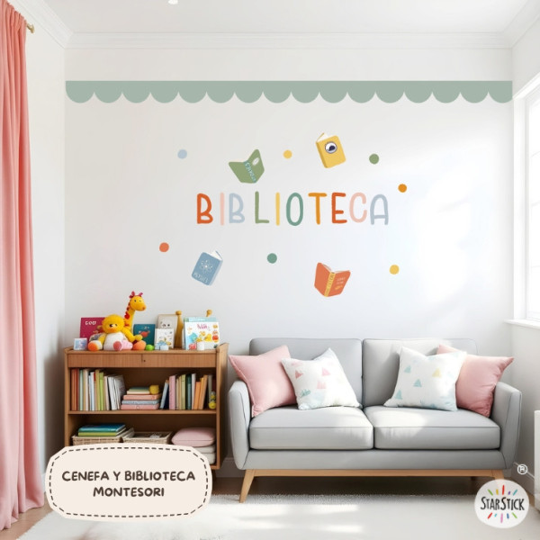 Cenefa decorativa Arcs i Scallops | Colors Boho | Decoració parets