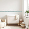 Cenefa decorativa Arcos y Scallops | Adhesivos personalizables en color | Decoración paredes