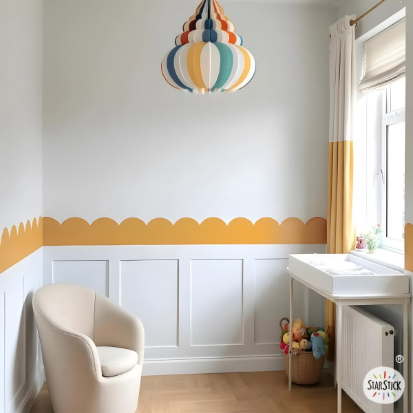 BIG Cenefa decorativa Arcs i Scallops | Colors Boho | Decoració parets