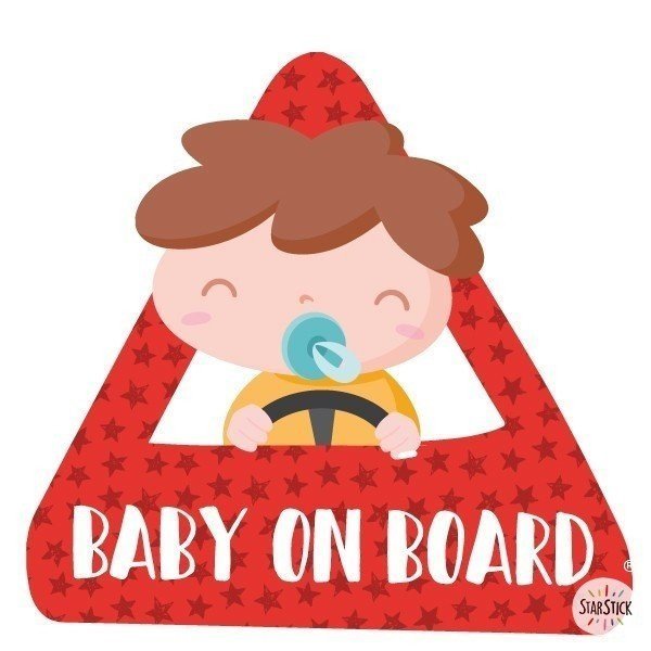 Bébé à bord - Autocollant voiture