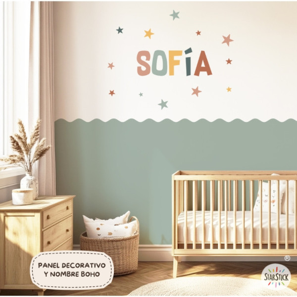 Paper pintat autoadhesiu acabat amb onades – A mida – Scallop Wallpaper