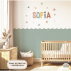 Paper pintat autoadhesiu acabat amb onades – A mida – Scallop Wallpaper
