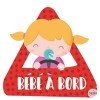 Baby on Board Girl - Car Sticker