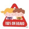Nens a bord - Adhesiu per a cotxe