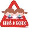 Nadons a bord (2 nenes) - Vinils per a cotxe