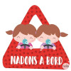 Nadons a bord (2 nenes) - Vinils per a cotxe