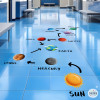 Juego de suelo rayuela Sistema Solar para niños – Vinilos adhesivos educativos para aulas y espacios infantiles
