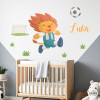 Decorative Football Lion wall sticker | Perfect for decorating children’s bedrooms