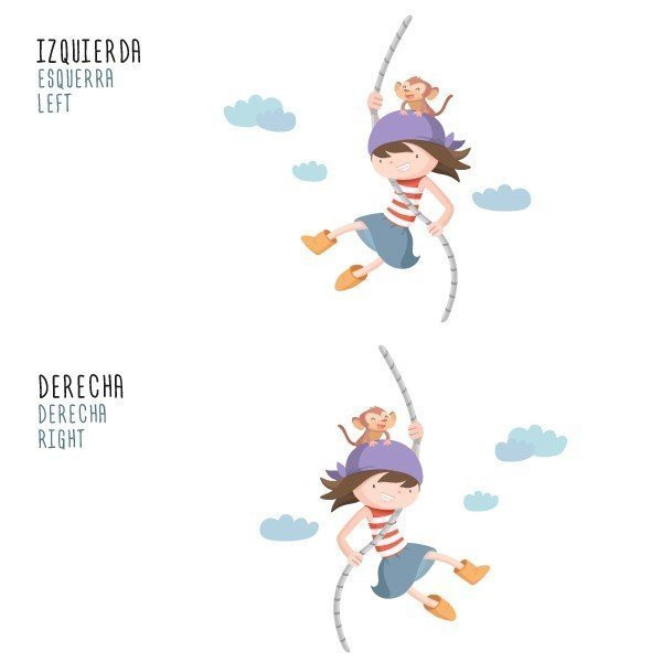 Children's vinyl - Pirate assault. Little girl