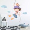 Children's vinyl - Pirate assault. Little girl