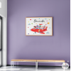 Kids’ School Decoration | Airplane with Fairy Tale Characters Print