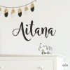 Nombre Classic - Vinilos infantiles personalizados - Decoración infantil