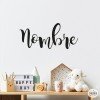 Personnalisez votre sticker avec un nom. Stickers enfants personnalisés