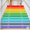 Vinils per a graons amb petites fletxes de colors
