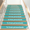 Vinilos personalizados para escaleras con frases a tu gusto