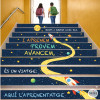 Decorative stickers for educational staircases – Learning is a journey