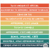 pour escaliers scolaires avec des phrases Montessori pour une décoration éducative dans les écoles et les espaces pour enfants.