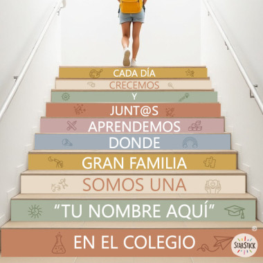 Family | Stair stickers for Schools – Together we are a family