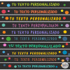 Vinils personalitzats per a escales escolars | Dissenya les teves Frases – Negre