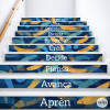Learn – Stickers to decorate educational center stairs | Educational words