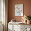 cuadro infantil personalizado nombre koala luna columpio decoración habitación bebé