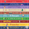 Stair and step decals - Children's stories
