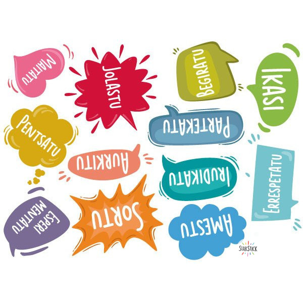 Vinils decoratius per a finestres amb frases motivadores – decoració educativa per a aules
