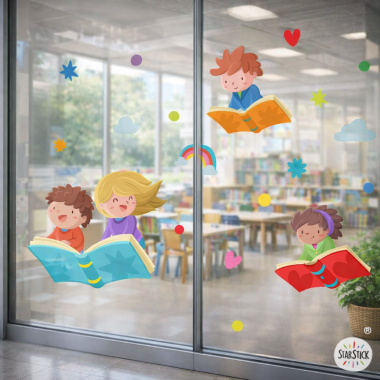 Educational window decal...