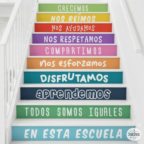 Escaleras – vinilos educativos StarStick