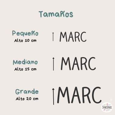 Personalised kids wall...