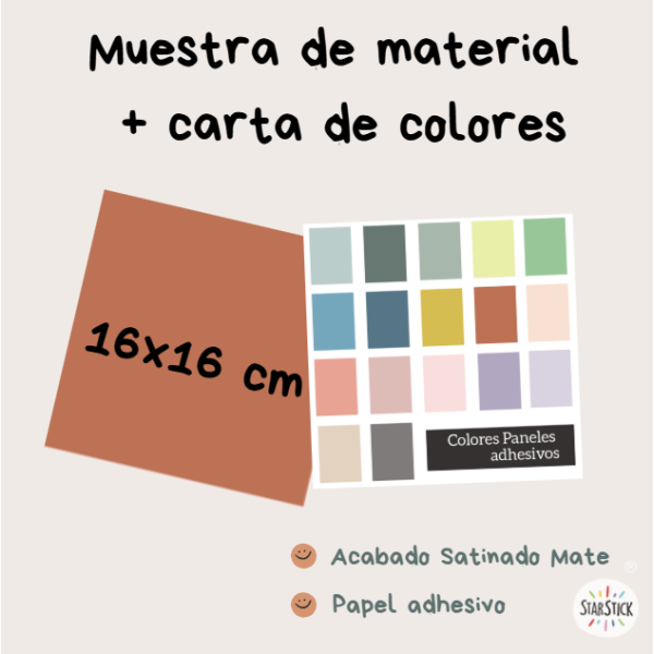 Muestra de Papel pintado autoadhesivo - StarStick