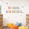 Sticker enfant Il était une fois pour décorer bibliothèques et espaces de lecture