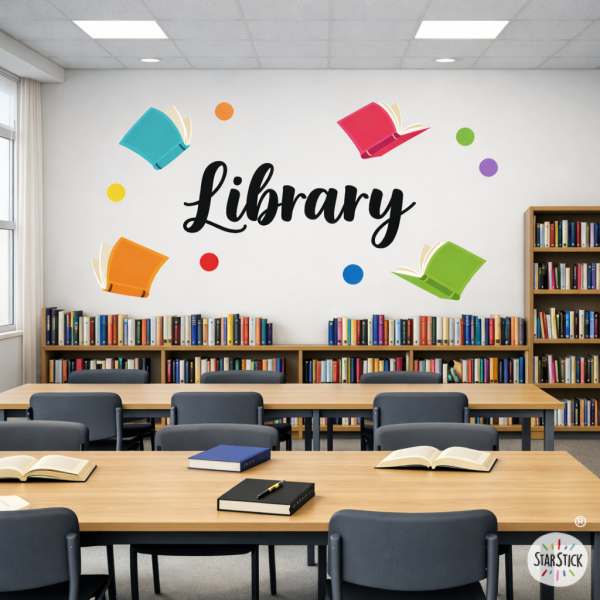 Decoration for schools - Library - Stickers